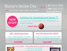Tablet Screenshot of buzzysjerzeecity.com